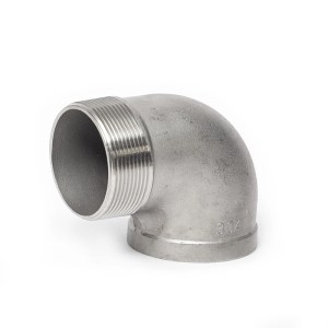 CODO CALLE / MACHO ACERO INOXIDABLE NPT X 150L