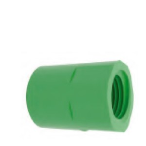 ADAPTADOR HEMBRA POLIPROPILENO 100% FUSIÓN - NPT AZUL Y VERDE