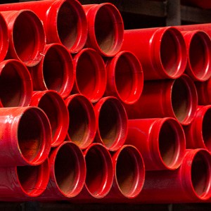 TUBO ACERO AL CARBÓN SCH-10- RANURADO (ROJO) UL/FM