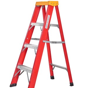 Escalera Fibra de Vidrio - 4 Pasos