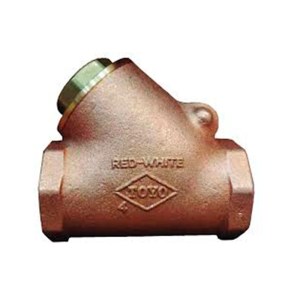 Cheque Cortina Bronce Red-White / Toyo