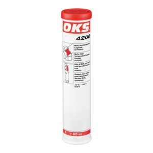 OKS-4200 / Grasa para cojinetes para altas temperaturas con MoS₂, sintético.
