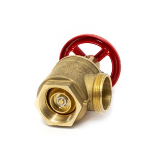 Válvula Angular Restrictora Bronce UL/FM