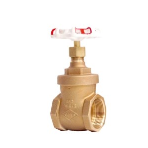 Válvula Cortina Bronce Pesada Red-White / Toyo